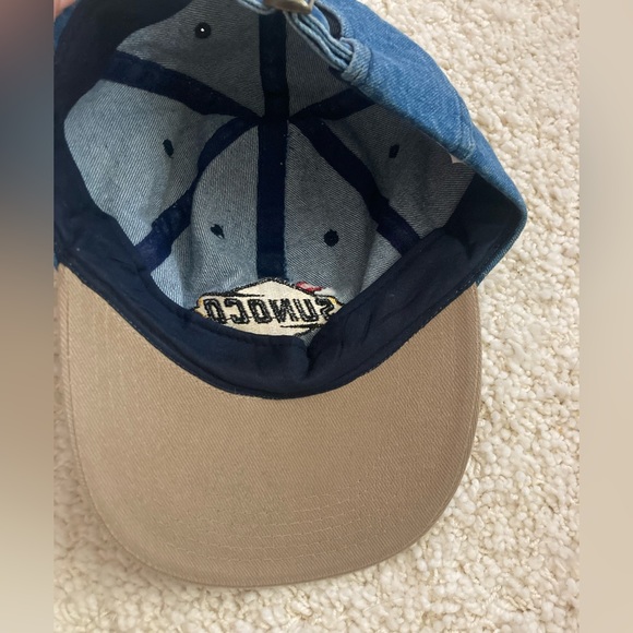 Sunoco denim adjustable strap baseball cap - Picture 7 of 8